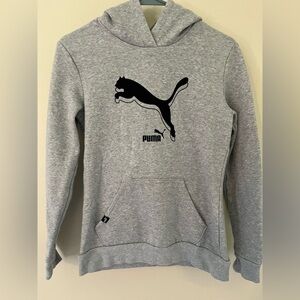 Puma Grey Hoodie Size XS Unisex Great Condition